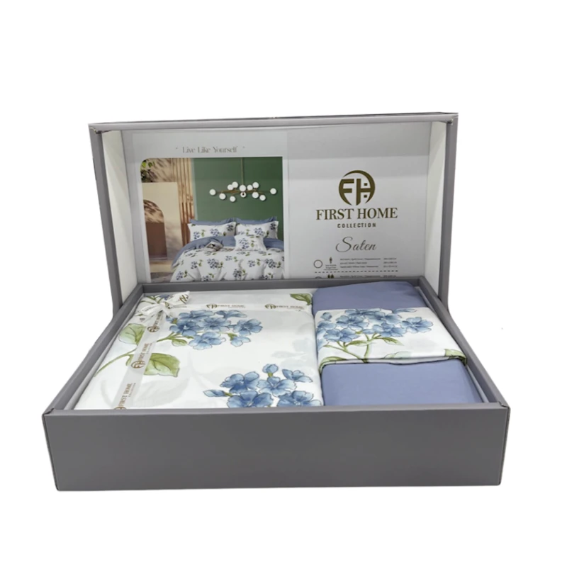 Комплект постельного белья First Home SHA-00002707, пододеяльник 160x220 см, простыня 170х240 см, наволочка 50х70 см, односпальный, хлопок, разноцветный Комплект постельного белья First Home SHA-00002707, пододеяльник 160x220 см, простыня 170х240 см, наволочка 50х70 см, односпальный, хлопок, разноцветный