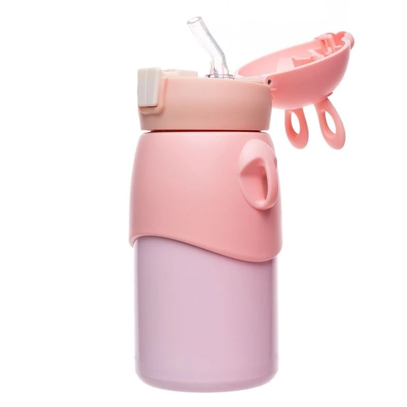 Uşaq termosu Hello Rabbit, 500 ml, çəhrayı