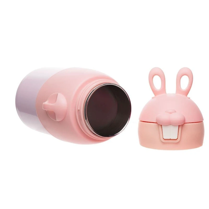 Uşaq termosu Hello Rabbit, 500 ml, çəhrayı