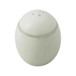 Солонка Chakra Perla Platinum, фарфор, белый