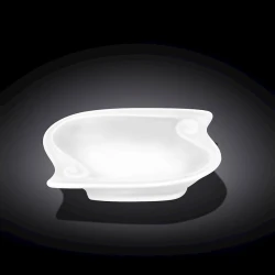 Sous qabı Wilmax 992758/A, 7x6 sm, farfor, ağ