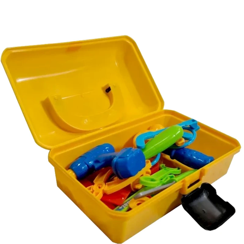 Alətlər dəsti Best Toys Yellow Tools, 3+ yaş, 19 əşya