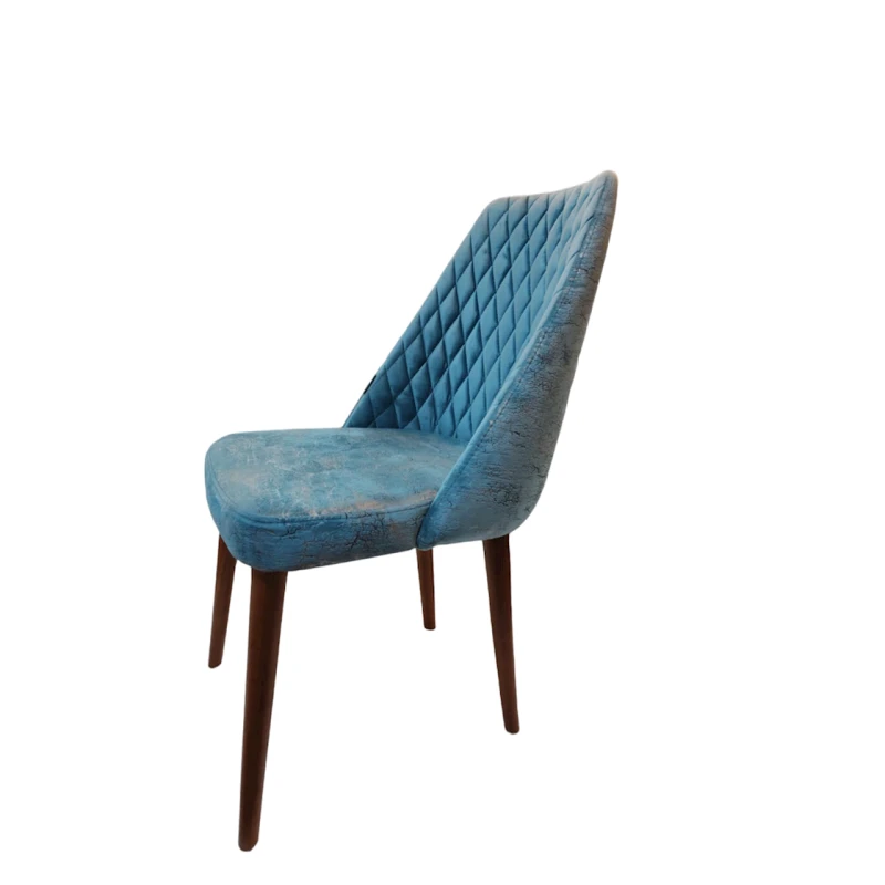 Стул Milano 086, 46x46x90 см, бук, синий Стул Milano 086, 46x46x90 см, бук, синий