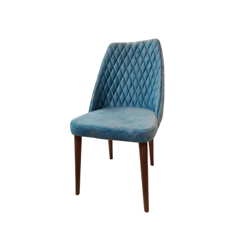 Стул Milano 086, 46x46x90 см, бук, синий Стул Milano 086, 46x46x90 см, бук, синий