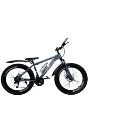Горный велосипед Velostrim 4-слойный, голубой, размер 24
