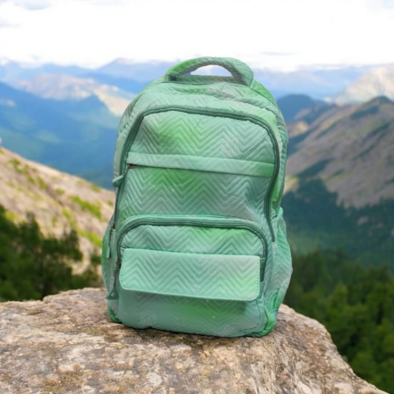 Məktəbli bel çantası UU-SS-024, poliester, yaşıl, 30x35 sm Məktəbli bel çantası UU-SS-024, poliester, yaşıl, 30x35 sm