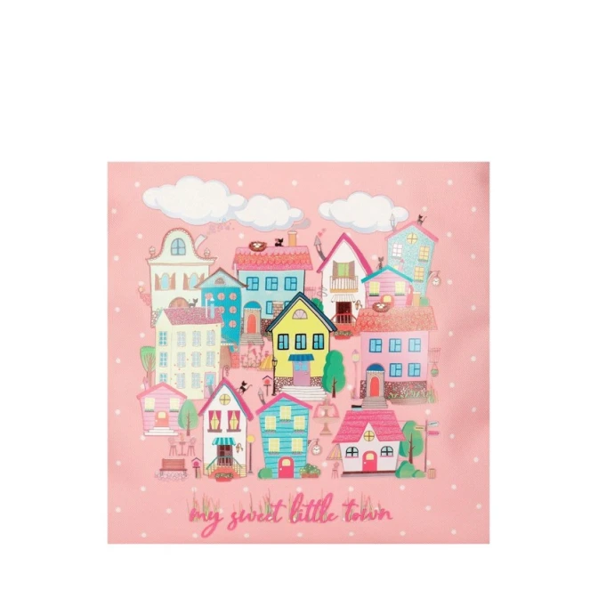 Пенал-косметичка Joumma Bags My little Town Roll Road, полиэстер, розовая, 7x9x23 см Пенал-косметичка Joumma Bags My little Town Roll Road, полиэстер, розовая, 7x9x23 см