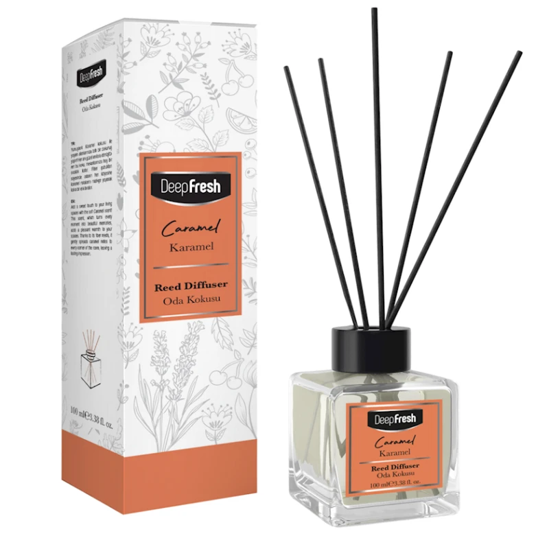 Ароматический диффузор Deep Fresh Stick Room Caramel 100 мл