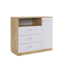 Komod 3563_M3KomForcWhzol, 90х42.5х81 sm