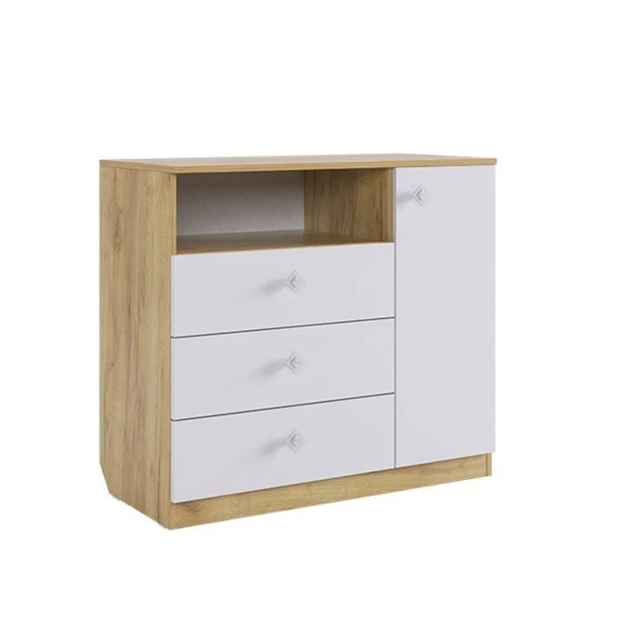 Комод 3563_M3KomForcWhzol, 90х42.5х81 см Комод 3563_M3KomForcWhzol, 90х42.5х81 см