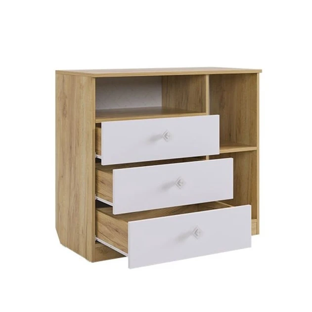 Комод 3563_M3KomForcWhzol, 90х42.5х81 см Комод 3563_M3KomForcWhzol, 90х42.5х81 см