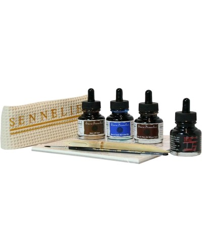 Quaş dəsti Sennelier Calligraphy, 4x30 ml