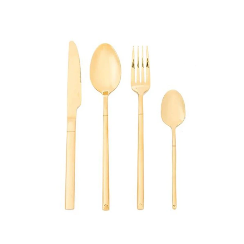 Ложка чайная Hom-me 200000000002429, 14 см, нержавеющая сталь, Золотистый