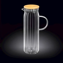 Кувшин Wilmax Segment 888218/A, 1500 мл, стекло, прозрачный