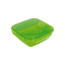 Ланч-бокс со столовыми приборами Snips Energy 1.5 л с охлаждающим элементом, зеленый Ланч-бокс со столовыми приборами Snips Energy 1.5 л с охлаждающим элементом, зеленый