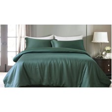 Yataq dəsti Askona Solid Tencel 1116, yorğan üzləri 200х220 sm, yastıq üzləri 50х70 sm, avro, evkalipt lif, зеленый чай, yaşıl