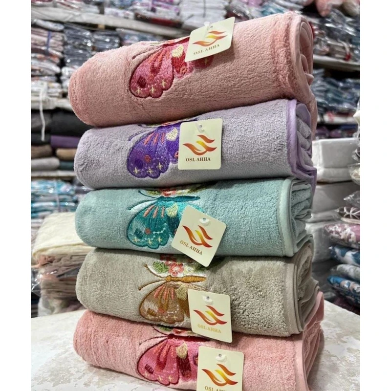 Набор полотенец для рук и лица Sahara SHA-00001394, хлопок, 50х90 см, 5 шт Набор полотенец для рук и лица Sahara SHA-00001394, хлопок, 50х90 см, 5 шт