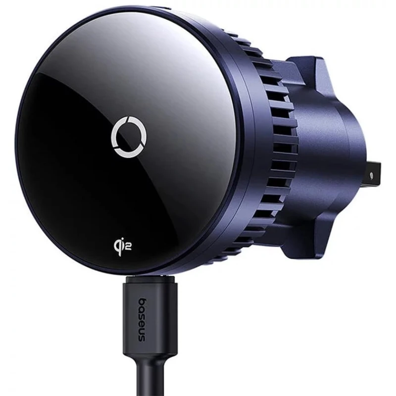 Автомобильный держатель для телефона Baseus MagPro Qi2 15W Cosmic Black