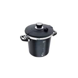 Скороварка Leggno Amt Gastroguss, алюминий, черная, 24 см, 7 л