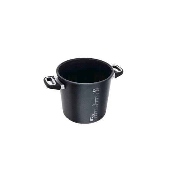 Скороварка Leggno Amt Gastroguss, алюминий, черная, 24 см, 7 л