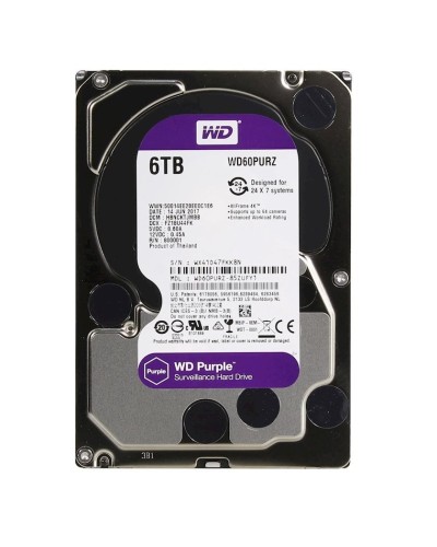 Sərt disk Western Digital Purple 6TB (WD60PURZ)