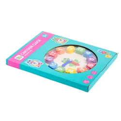 İnkişaf etdirən oyun saat-pazl 902289, 30х22 sm, 3+ yaş