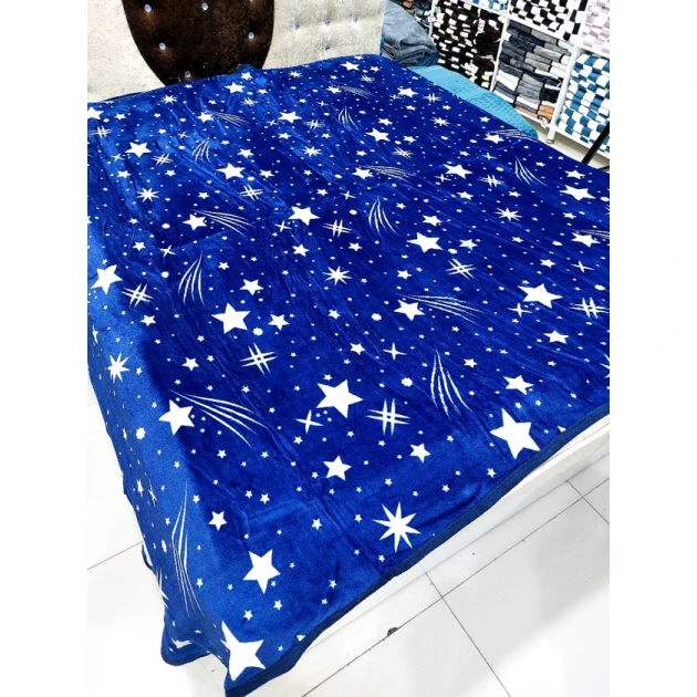 Одеяло Miranova FS-163, двуспальное, синее Одеяло Miranova FS-163, двуспальное, синее
