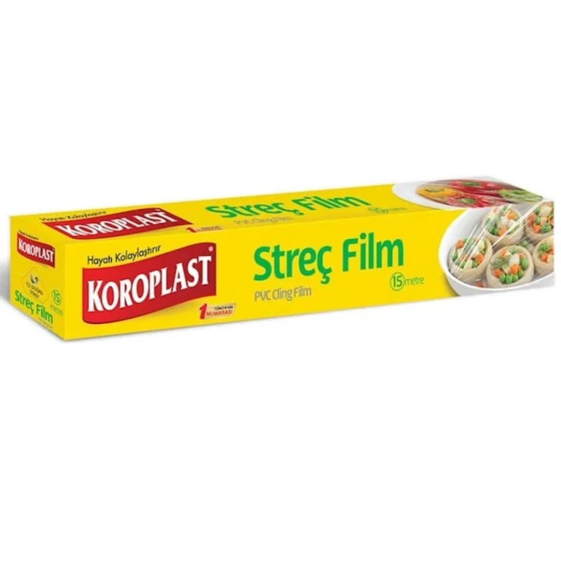 Пищевая стрейч-пленка Koroplast 15м 1 шт Пищевая стрейч-пленка Koroplast 15м 1 шт