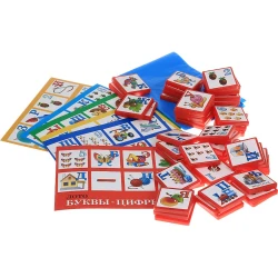 Лото Step Puzzle Буквы и цифры, 3+ лет Лото Step Puzzle Буквы и цифры, 3+ лет
