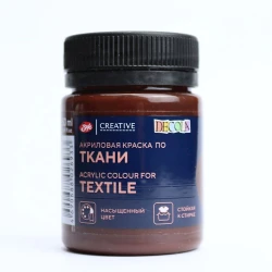 Parça üçün akril boya Decola Tünd şokolad 50 ml