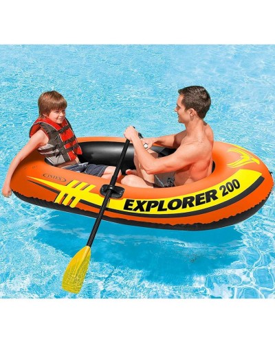 Şişmə qayıq Intex Explorer 200 58330, 185х94х41 sm, 6+ yaş