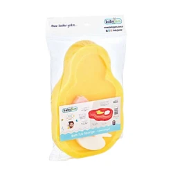 Детская губка для купания BabyJem, желтая