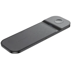 Беспроводное зарядное устройство Hoco CQ6 3 in 1, Black