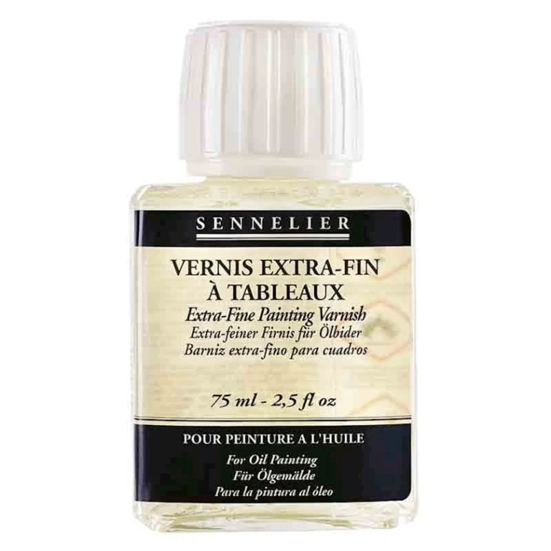 Yağ üçün dammar parlaq lak Sennelier, 75 ml