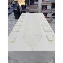 Dəst First Home SHA-00001287, 160х260 sm, kətan, bej