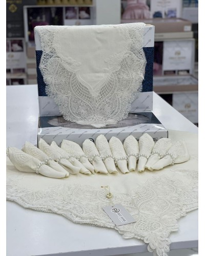 Dəst First Home SHA-00001287, 160х260 sm, kətan, bej