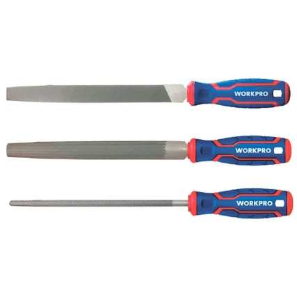 Набор напильников Workpro WP201703, 3 шт