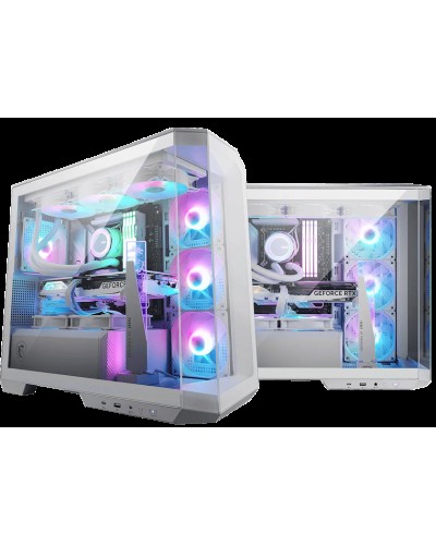 Korpus MSI Gaming Case MAG PANO M100R PZ White mATX