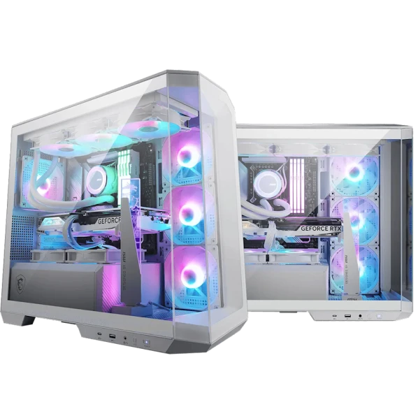Корпус MSI Gaming Case MAG PANO M100R PZ White mATX Корпус MSI Gaming Case MAG PANO M100R PZ White mATX