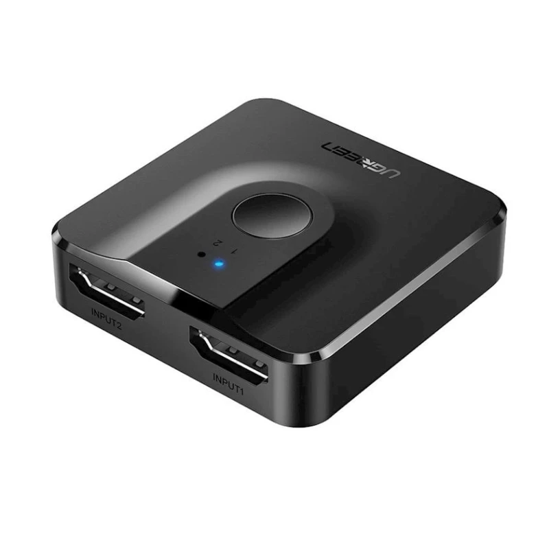 Разветвитель Ugreen CM217-50966 2 In 1 Out HDMI Switcher 4K@60Hz