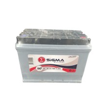 Avtomobil akkumulyatoru SİGMA 90Ah 720A Asia R+