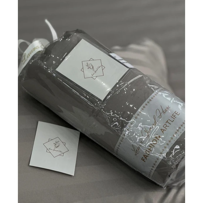 Простынь на резинке Laura Grand H-6 Eggplant, 160х200 см