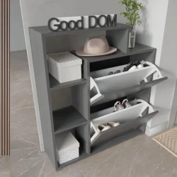 Тумба для обуви Ev Plus 12116096, ЛДСП, 80x24x92 см Тумба для обуви Ev Plus 12116096, ЛДСП, 80x24x92 см