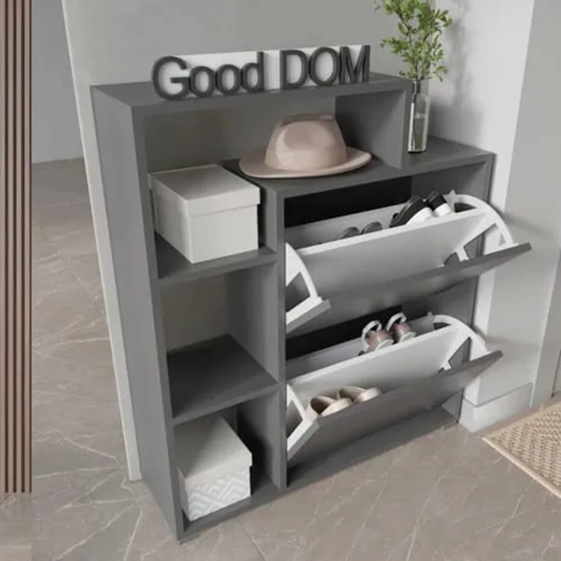 Тумба для обуви Ev Plus 12116096, ЛДСП, 80x24x92 см Тумба для обуви Ev Plus 12116096, ЛДСП, 80x24x92 см