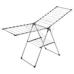 Сушилка для белья Mega Aluminyum 57026, aлюминий, серая, 17.5 м Сушилка для белья Mega Aluminyum 57026, aлюминий, серая, 17.5 м