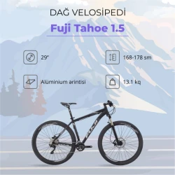 Dağ velosipedi Fuji Tahoe 1.5, Size: S/M, 17