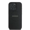 Чехол Guess 4G Grained MagSafe для Apple iPhone 16 Pro Black - 3666339303525
