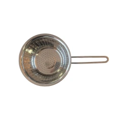 Дуршлаг ZGH-00205, 28 см, нержавеющая сталь, серебристый