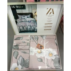 Комплект постельного белья MiraNova CTS-568, пододеяльник 200x220 см, простыня 220x240 см, 2 шт. наволочки 50x70 см, двуспальный, хлопок