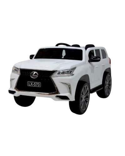 Uşaq elektrik avtomobili Lexus СМТ-7588 Ağ